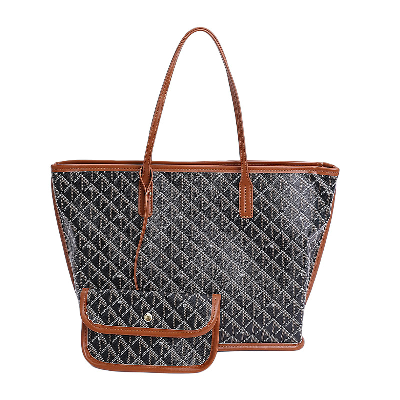 2025 nueva bolsa de compras de moda europea y americana, bolsa de gran capacidad, bolsa de moda coreana, bolsa de hombro de viaje casual