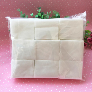 Beauty Salon Special Makeup Remover Cotton Pads, Tattoo Cotton Pads, 1200 Pieces, Disposable Thin Type, Water-Saving Wet Compress Cotton Pads