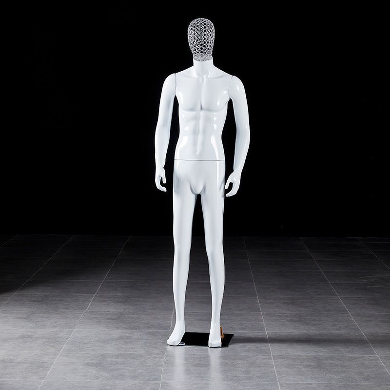 Modelo masculino accesorios cuerpo humano maniquí de plástico plataforma tienda de ropa masculina ventana de ropa tiro estante de exhibición de ropa