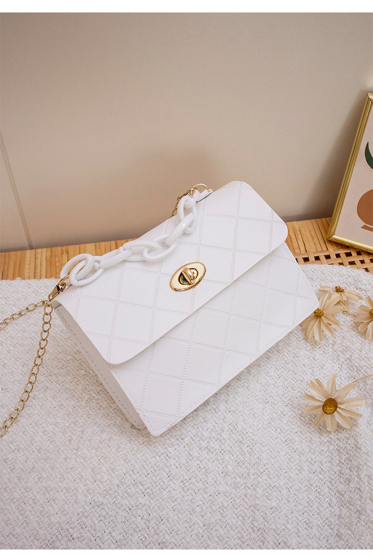 Mujeres Pequeña El Verano Cuero Sintético Elegante Bolso Cuadrado display picture 3