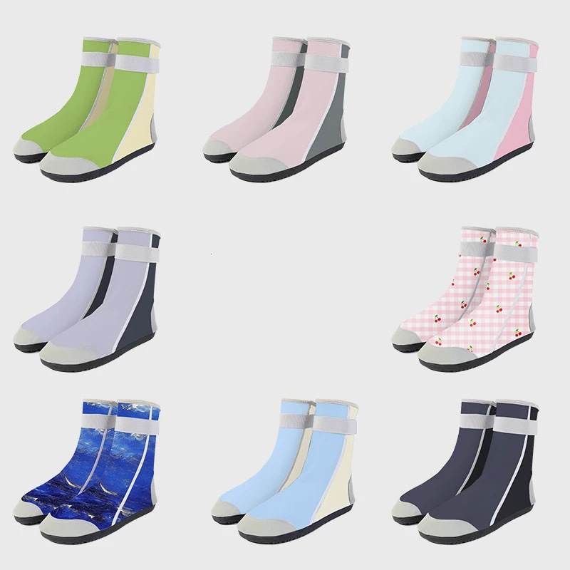 Adult Beach Shoes High-Top Soft-Soled Quick-Drying Non-Slip River-Tracing Shoes for Men and Women Suitable for Swimming and Snorkeling Seaside Wading Equipment