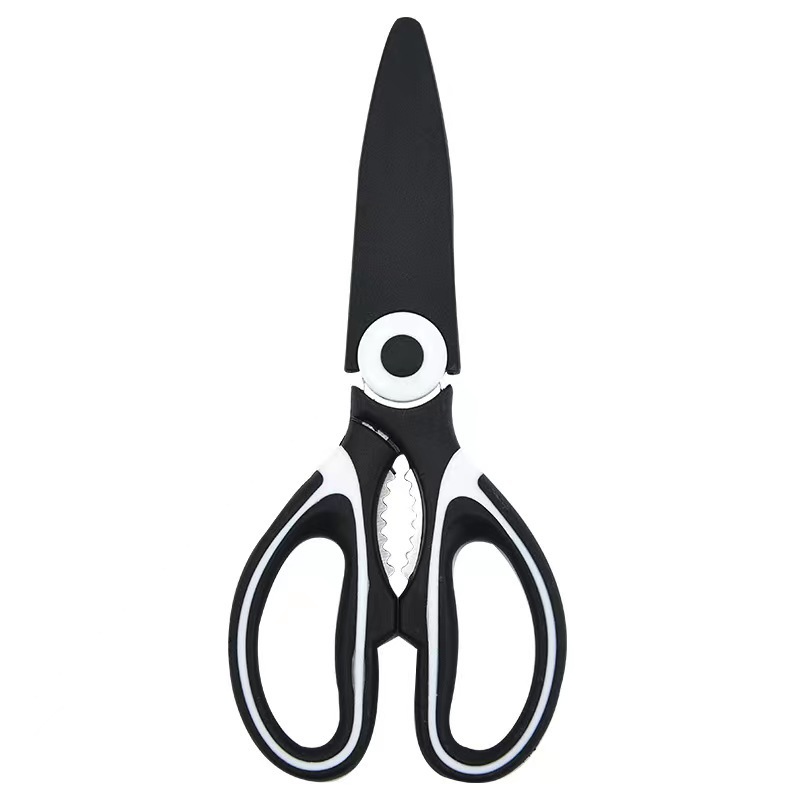 Nuevo Acero inoxidable multi-funcional tijeras hogar cocina grande fuerte tijeras cuchillo pescado pollo hueso barbacoa artefacto al por mayor