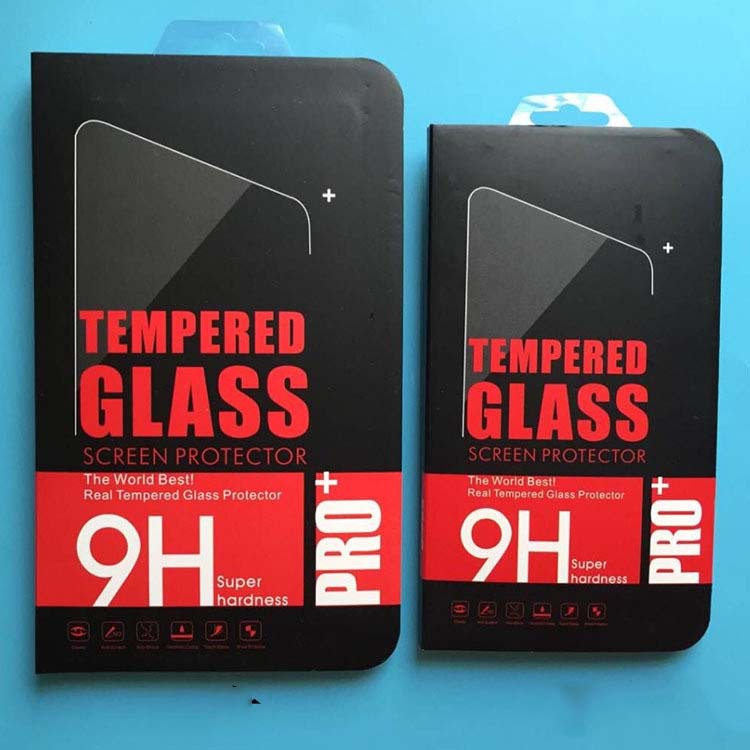 手机钢化膜6寸6.5寸7寸大屏中性吸塑包装盒适用于苹果华为等包装