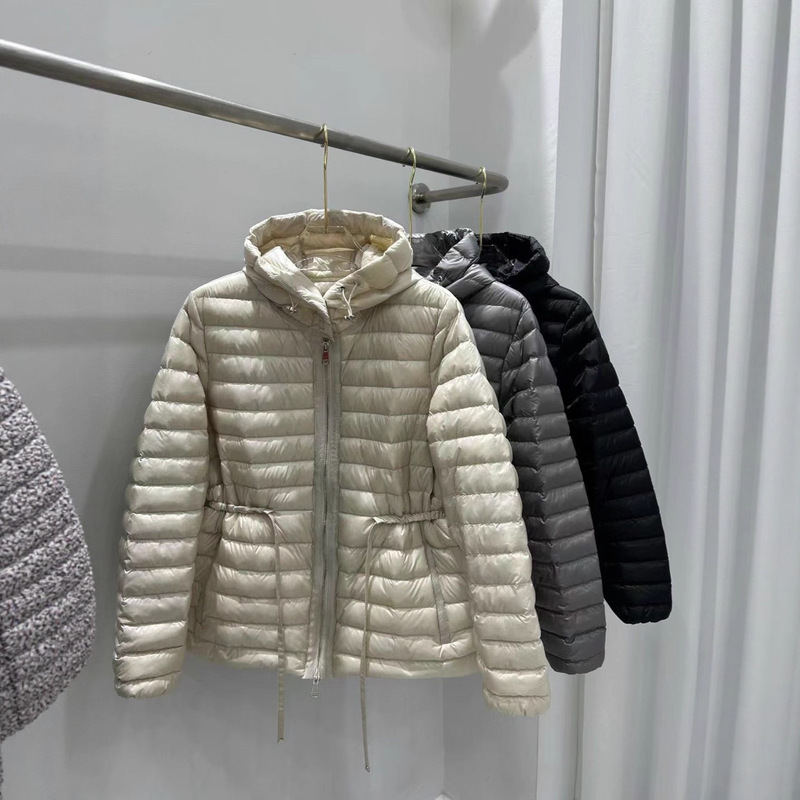 Autumn and Winter New Style m Brand Unbranded Waist-Cinching Belt Slimming 2025 Women's down Jacket Warm Coat Autumn and Winter New Style m Brand Unbranded Waist-Cinching Belt Slimming 2025 Women's down Jacket Warm Coat