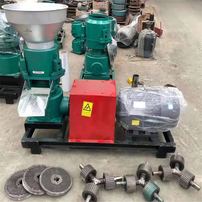 现货优惠 牛羊鸡饲料加工机 300型颗粒饲料机 养殖饲料颗粒机