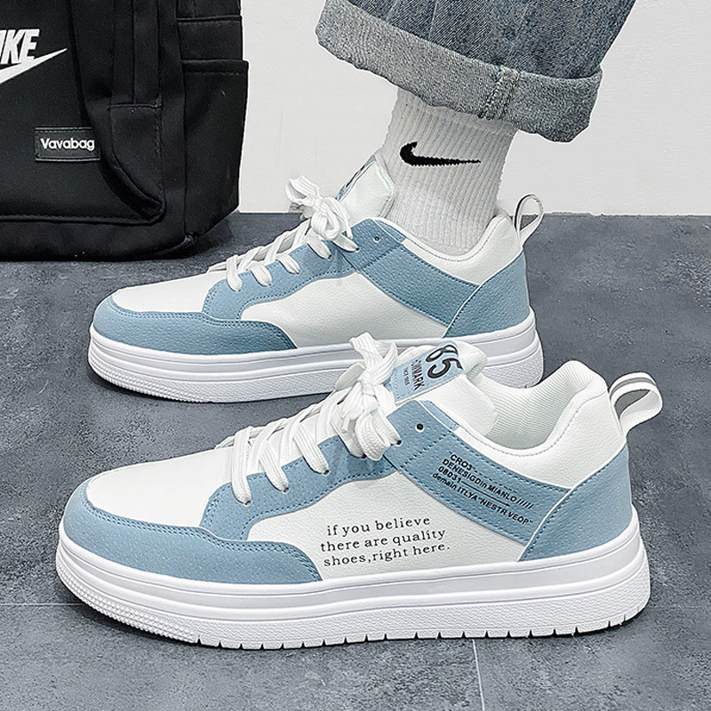 Zapatos de hombre de estilo coreano, nueva tendencia de otoño, todo fósforo, nicho, zapatos planos casuales, zapatos deportivos para estudiantes, zapatos para adolescentes