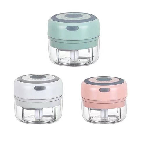 Mini Electric Garlic Masher Wireless Electric Garlic Press Garlic Grinder Garlic Paste Maker Home Garlic Puree Machine