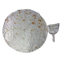 Одеяло Tortilla, одеяло Burrito, детское одеяло, детская шляпа, комплект, Фланелевое детское одеяло с запахом