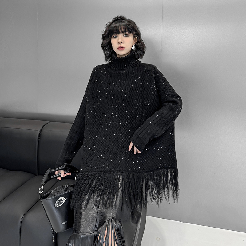 Small design spring fashionable knitted sweater