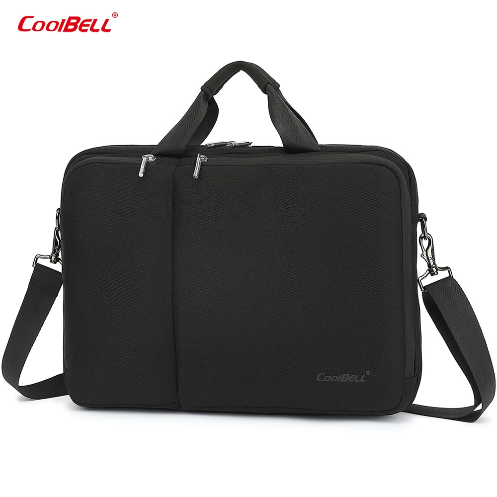 Модная вместительная водонепроницаемая сумка для ноутбука для женщин и мужчин, легкая сумка через плечо для поездок на работу и портфель через плечо