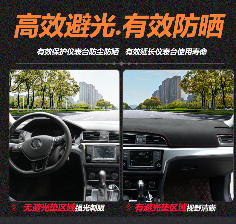 2024-2025 Dongfeng Nissan Qashqai Honor Edition Dashboard Sunshade Heat Insulation Modification Car Decoration