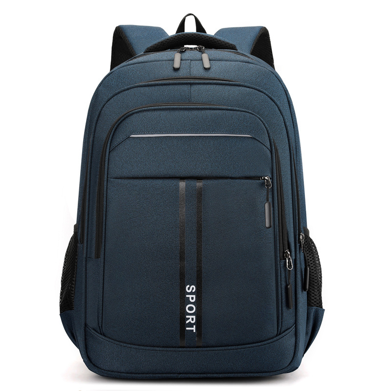 Mochila casual de nuevo estilo para hombres transfronterizos, viajes de negocios de gran capacidad, mochila impermeable y duradera de moda de viaje ligero