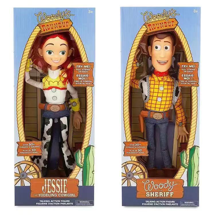 Sound-Making Toy Sheriff Woody Tweety Sound and Light-Up Figure Model Sound-Making Toy Sheriff Woody Tweety Sound and Light-Up Figure Model