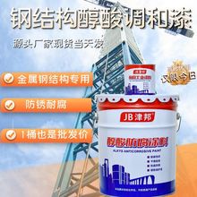 工业醇酸调和漆防锈漆钢结构栏杆金属漆多色磁漆涂料面漆耐腐蚀