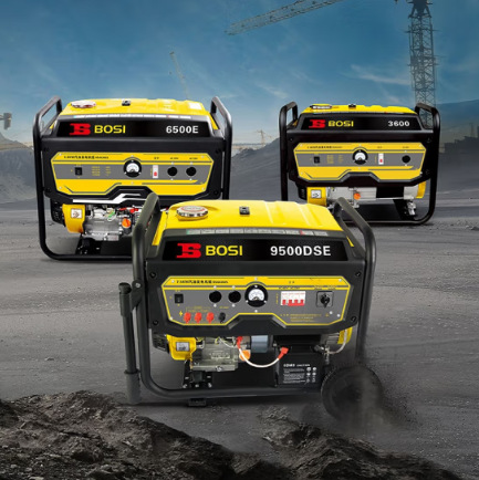 发电机汽油发电机波斯220V家用小型3KW5千瓦发电机380V汽油