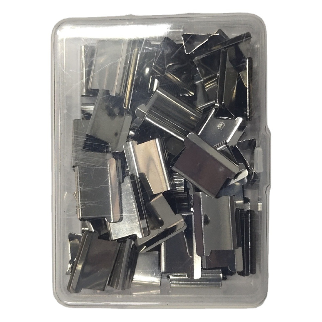 Clip de metal suplementario Clip de papel de prueba Clip de papel de libro Clip de papel de papel de papelería Clip de empuje Clip de respaldo