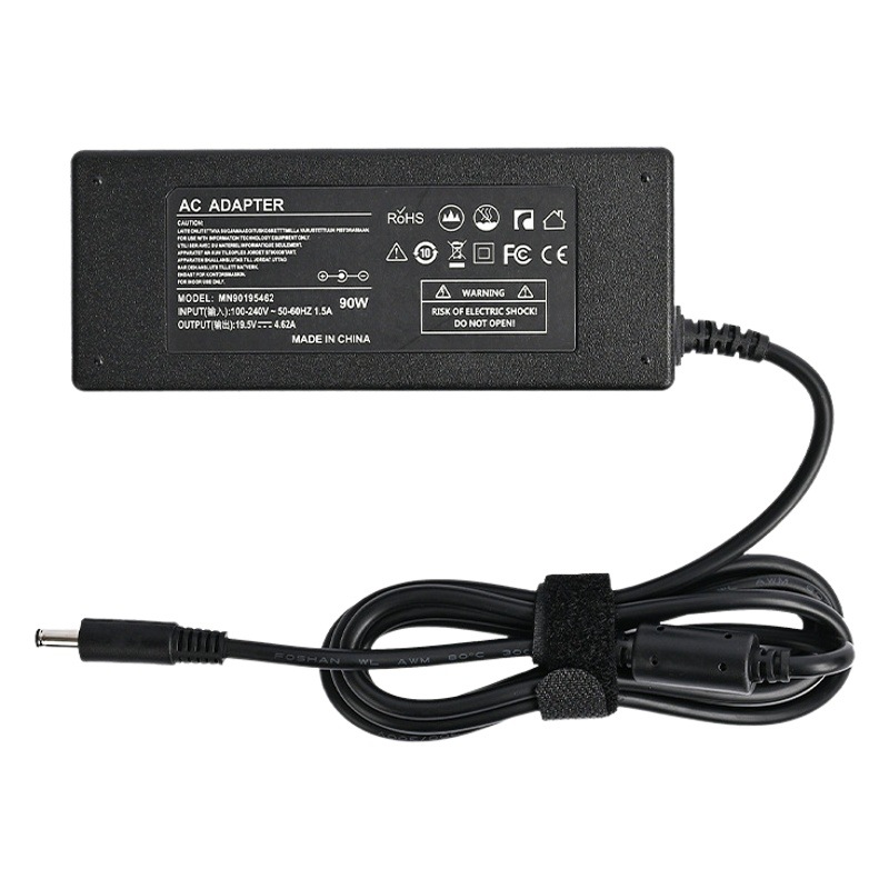 Aplicable al cargador del interfaz del adaptador 19.5V4.62A 4,5*3,0 del ordenador portátil de Dell 90W 65W