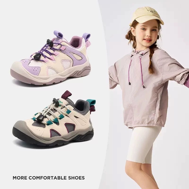 Girls' Shoes 2026 Spring and Summer New Running Casual Shoes Versatile Boys' Outdoor Hiking Soft-Soled Kidsren's Sports Shoes