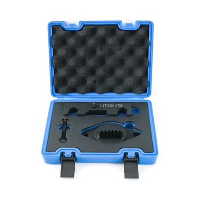 Geely Binrui 1.4T engine timing tool set, including camshaft and crankshaft locking tools, for automotive repair (Mühərrik tənzimləmə alətləri) - geely-binrui-14t-engine-timing-tool