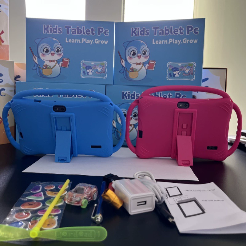 7 -inch children's tablet computer love doll children learning software Export 7inch kids tablet PC
