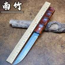 无芯大马士革钢高硬度锋利水果刀武士高端收藏刀车载便携日式小刀