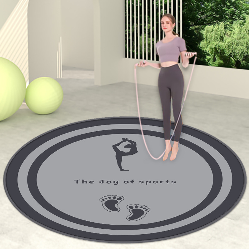 라운드 피트니스 요가 발 그레이