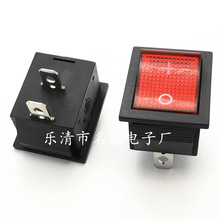 KCD4中两脚船型开关 两脚两档电源开关 电动喷雾器翘板开关2脚2档