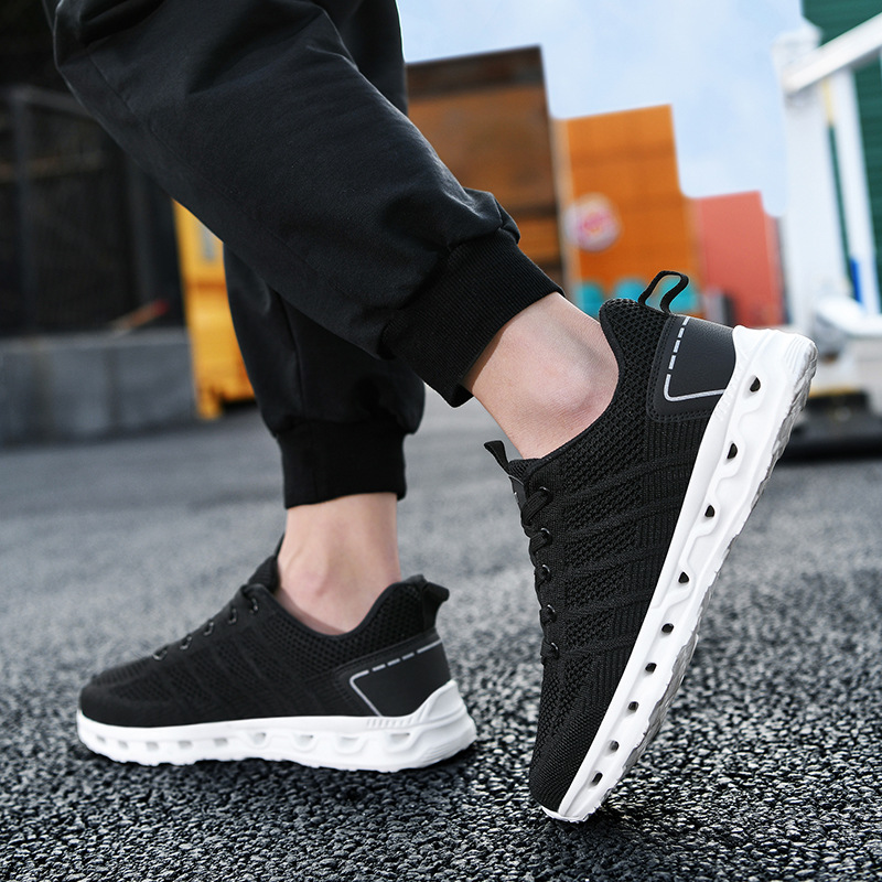 Verano transfronterizo playa zapatos de los hombres nuevos zapatos casuales de conducción popular 48 tamaño de malla transpirable zapatos de los hombres de la zapatilla de deporte