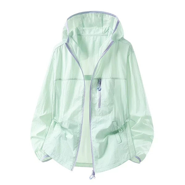 2026 Summer Thin Style Cool-Feeling Anti-Uv Hooded Upf50+ Sun Protection Clothing for Couples, Breathable and Ultra-Light