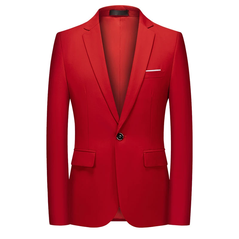 Pink yellow classic suit jacket