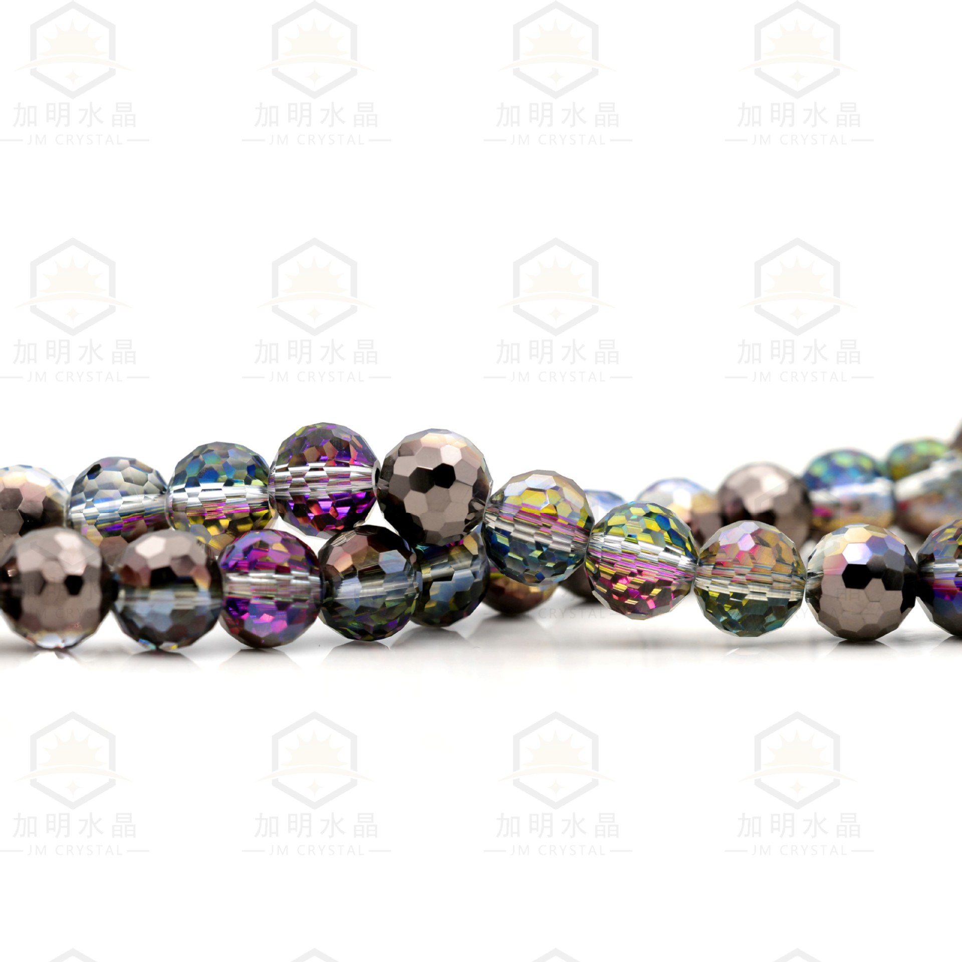 4/6/8/10mm K9高級品 96面カットディスコボールクリスタルガラスビーズ半製品アクセサリー部品
