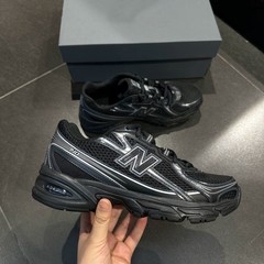 クロスボーダー莆田靴ハイバージョン NB 740 男性と女性のジョギングシューズレトロカジュアルカップルプロスポーツランニングシューズ