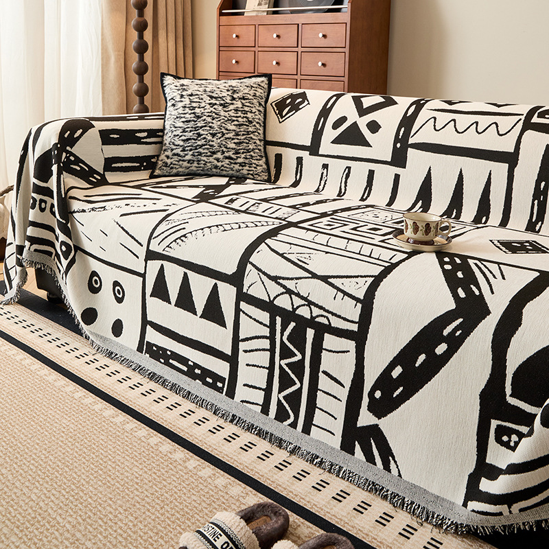 Sofá cubierta toalla integral in-wind sofá nórdico cubierta cubierta universal cubierta a prueba de polvo cuatro estaciones universal