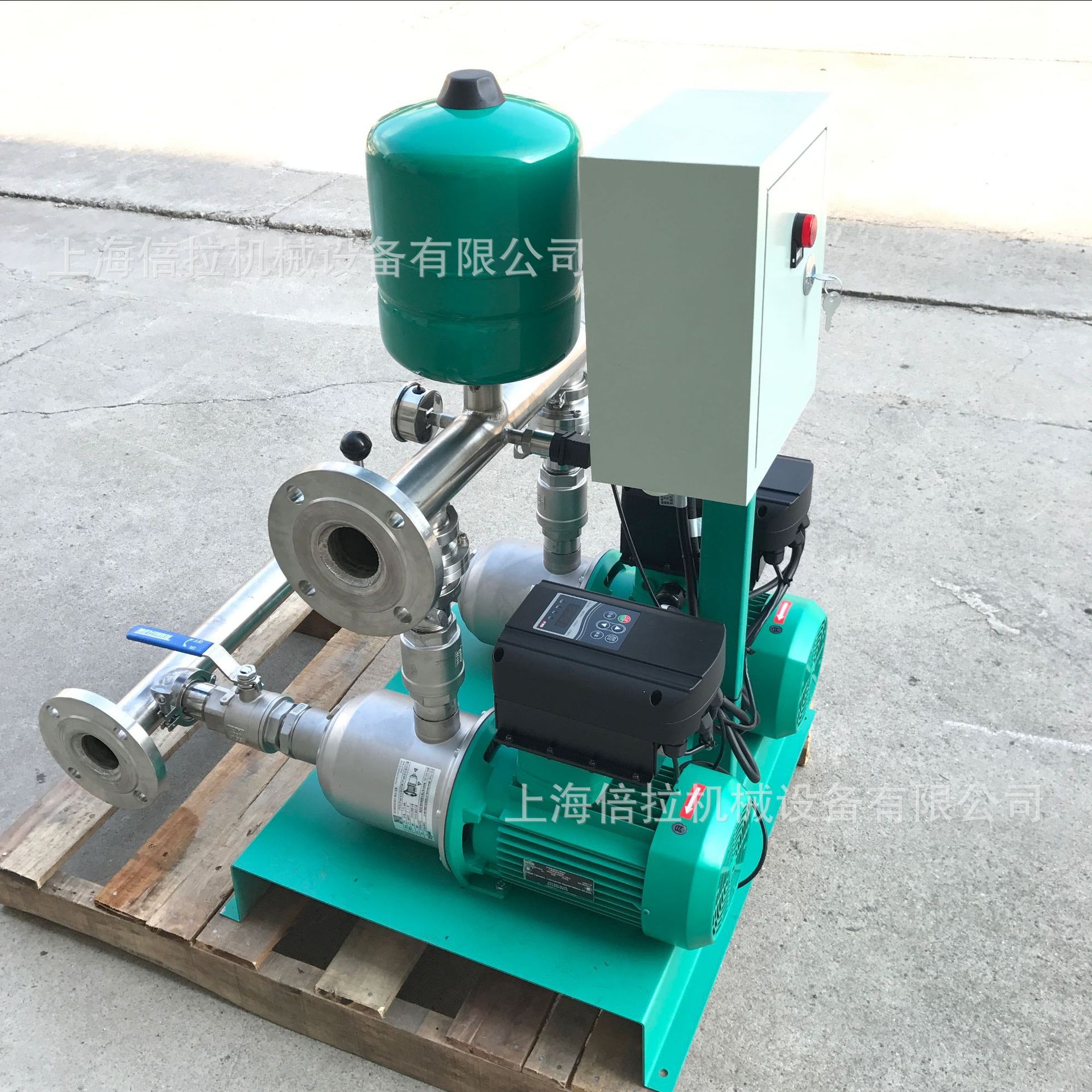 威乐水泵MHI204一控二生活用水变频调速恒压供水设备