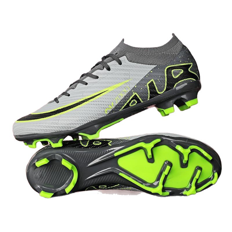 Zapatillas de Fútbol Escolares KPU y TPU Transpirable para Césped Natural y Artificial
