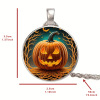 Retro ghost necklace suitable for men and women, suitable for import, halloween