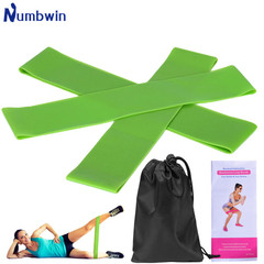 Latex 500 resistance band fitness elastic band strength training yoga pull-up ring 5-40 pounds grass green 3 thicknesses