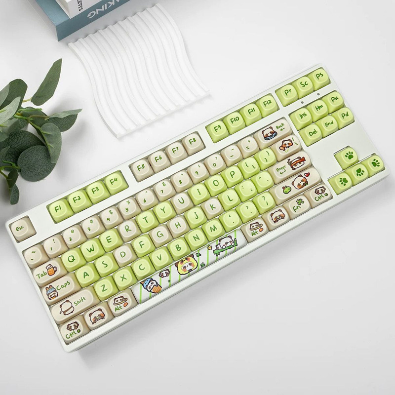 クレヨンしんちゃんメカニカルキーボードかわいいカスタマイズされた 87 キー有線 e スポーツメカニカルキーボード白色光ゲームオフィス|undefined
