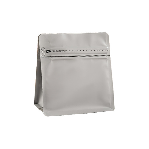 Food packaging bag, tea bag, aluminum foil bag, horizontal version, eight-sided seal, new product, nut coffee bean, self-standing Rubik's cube packaging bag