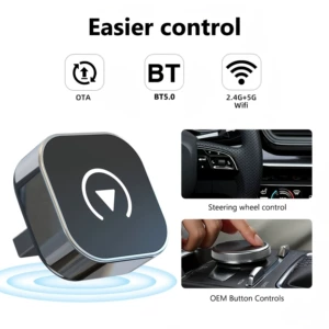 Yeni Simsiz CarPlay Qutusu, Ağıllı Ekran Proyeksiyası 2-i-1 Android Autocarplay Qutusu