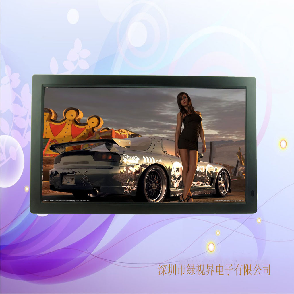 纪念品数码像框 19寸数码相框广告机 企业广告宣传机