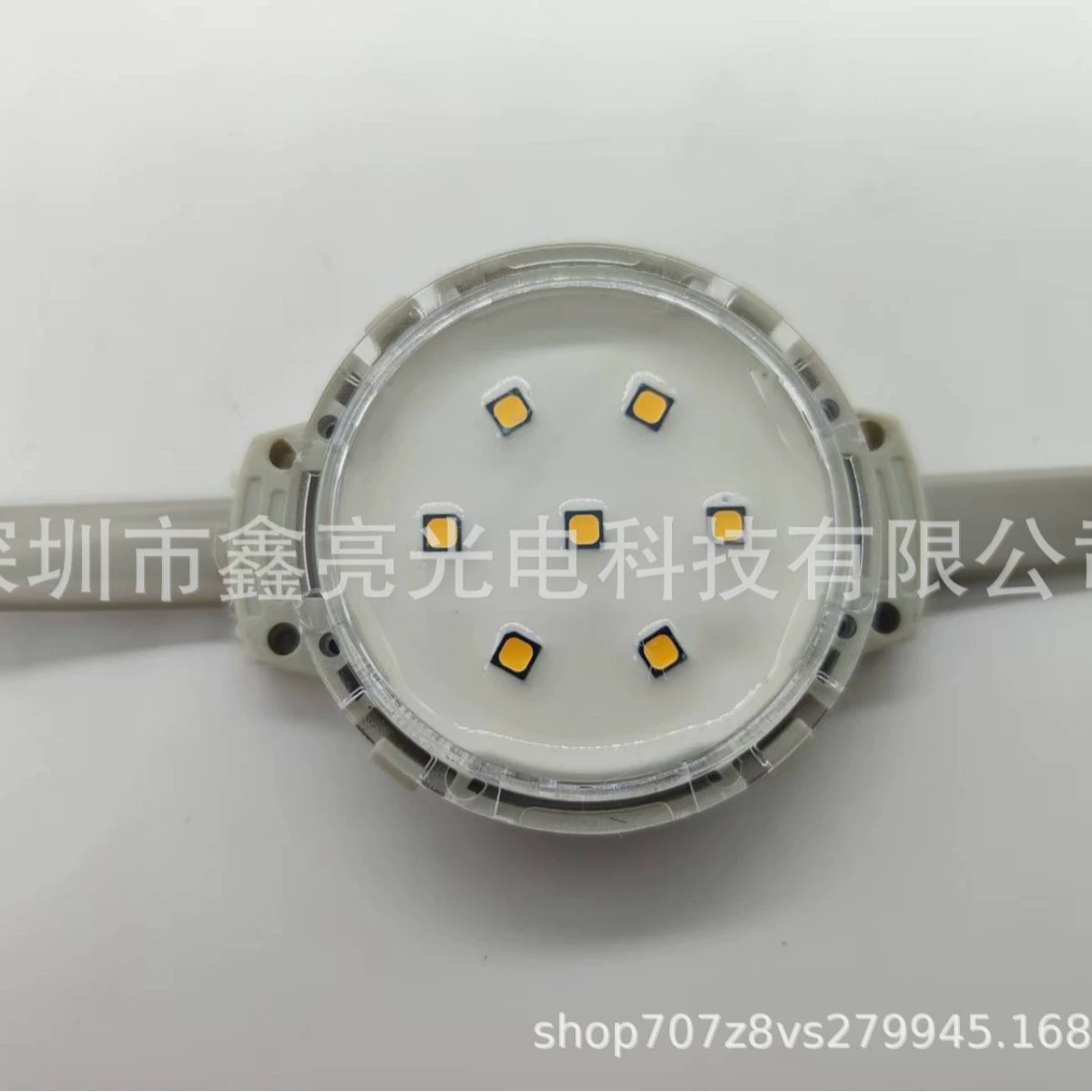 Инженерная модель 5cm Точечный светодиодный источник света 7 бусин Точечный источник света постоянного тока 24В Наружное декоративное освещение Светодиодные лампы и фонари