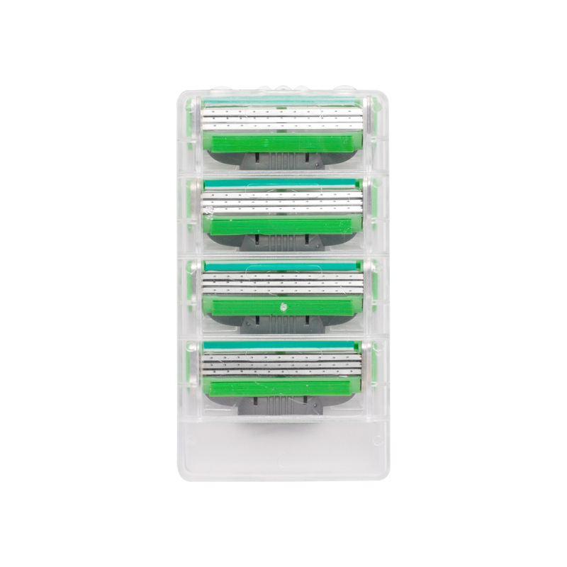 Cross-border source manufacturers green three-layer manual razor manual razor universal Geely razor blade foreign trade Cross-border source manufacturers green three-layer manual razor manual razor universal Geely razor blade foreign trade