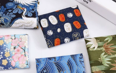 He Wind Hot DIY Handmade Patchwork Flat Flower Cloth Cotton Cotton Flower Cotton