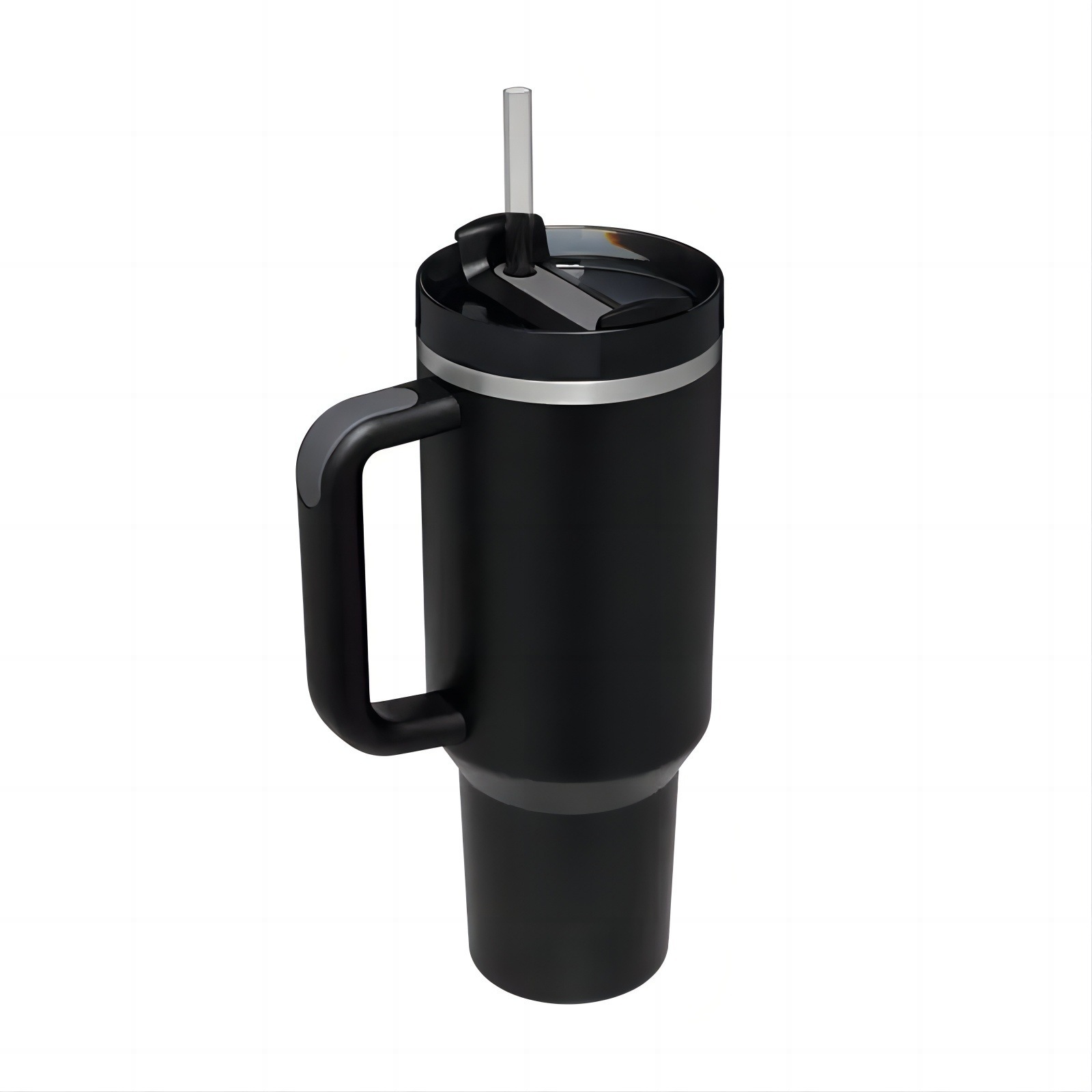 Transfronterizo en stock 40Oz Coche Taza de gran capacidad de doble capa de acero inoxidable mango Taza portátil al aire libre taza de vacío del coche