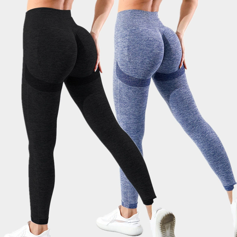 Бесшовные укороченные брюки со смайликом с высокой талией, узкие эластичные хризантемы, спортивные брюки для йоги, женские быстросохнущие, персиковые бедра, европейский и американский стиль