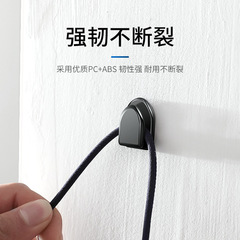 汽車隱形小掛鈎 車載迷你掛鈎 內飾用品 粘膠式家用 創意卡通可愛