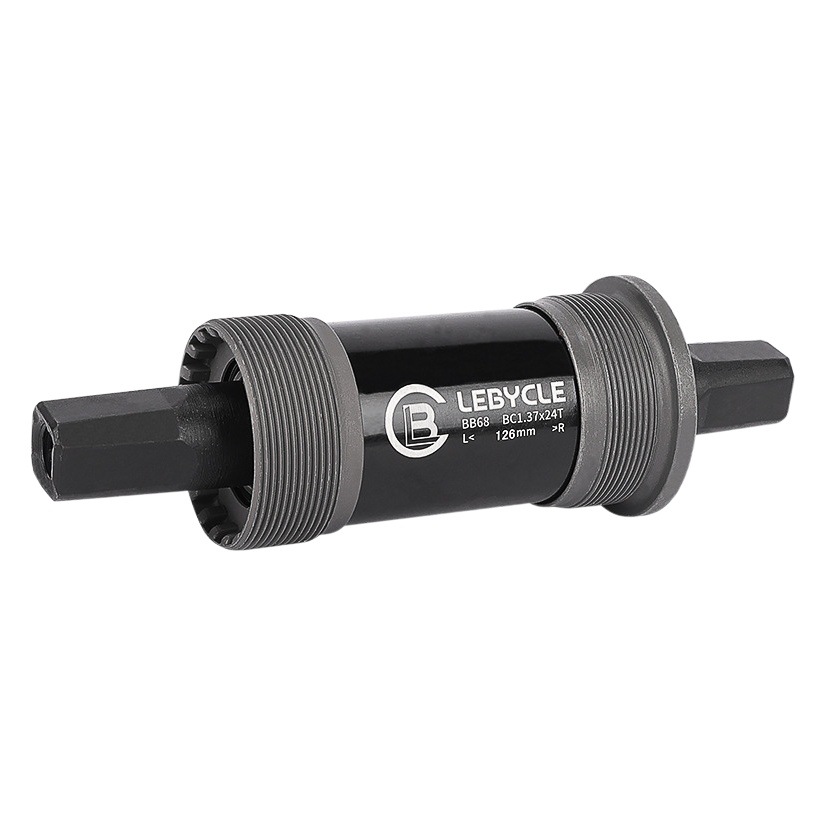 Montaña plegable bicicleta de carretera universal agujero cuadrado eje medio peilin teniendo mosca muerta accesorios 68mm con tornillos impermeables