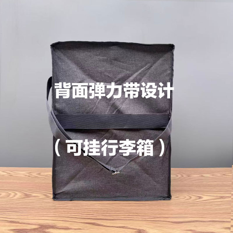 ポータブルな男性用ウィッグ収納ボックス、折りたたみ式布製防塵コスプレ用ウィッグスタンド|undefined
