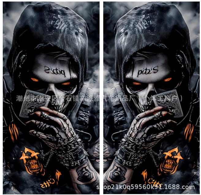 새로운 B 필러 스티커 쌍 116